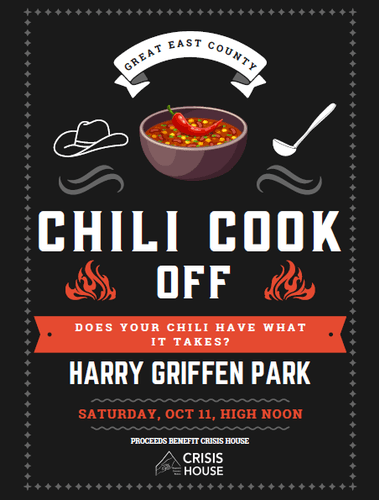 Chili Cook Off! - Crisis House at Harry Griffin Park