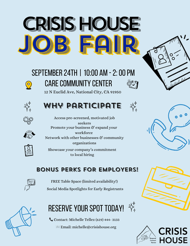 Job Fair - Crisis House