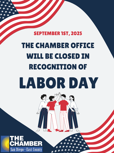 CHAMBER CLOSED - LABOR DAY