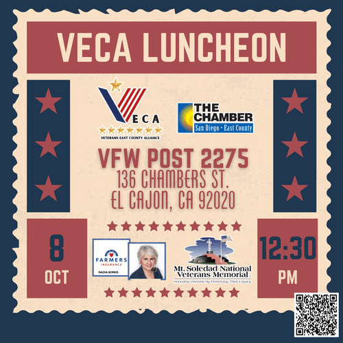 10/8 VECA Luncheon - El Cajon VFW