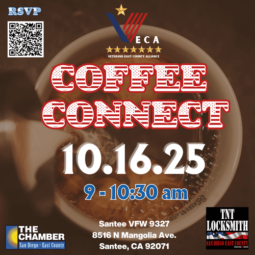 10/16 VECA Coffee Connect - Santee VFW