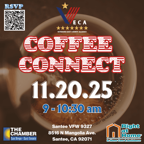 11/20 VECA Coffee Connect - Santee VFW