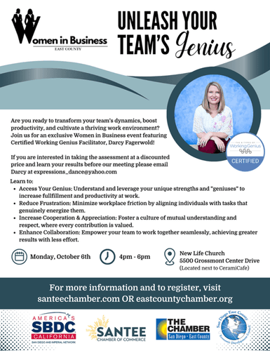 10/6 Women in Business East County