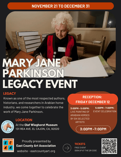 Mary Jane Parkinson – Legacy Exhibition at Olaf Wieghorst Museum