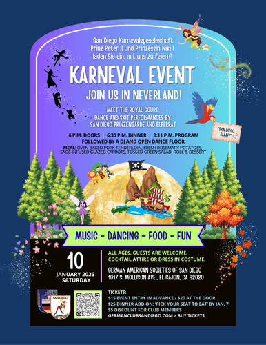 Karneval Neverland 2026