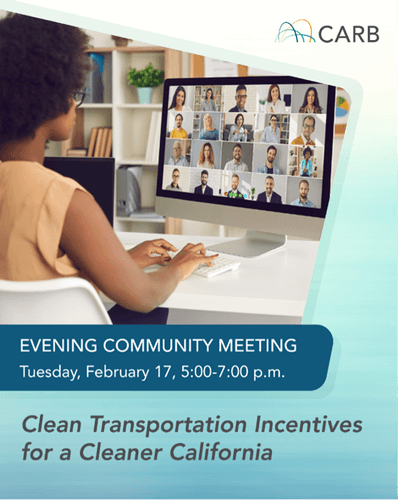 Clean Transportation Incentives Evening Community Meeting (ECM)