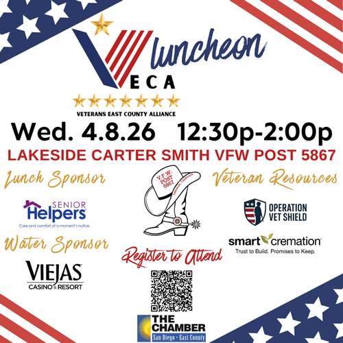 4/8 VECA Luncheon - Lakeside Carter Smith VFW Post 5867