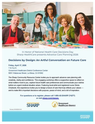 Advance Care Planning 2026 - Decisions by Design: An Artful Conversation on Future Care