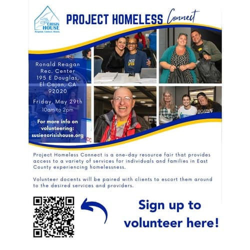 Volunteers Needed! Project Homeless Connect