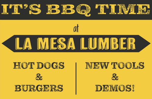 La Mesa Lumber BBQ & Product Showcase
