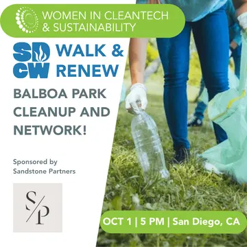 Walk & Renew: Balboa Park Cleanup and Networking