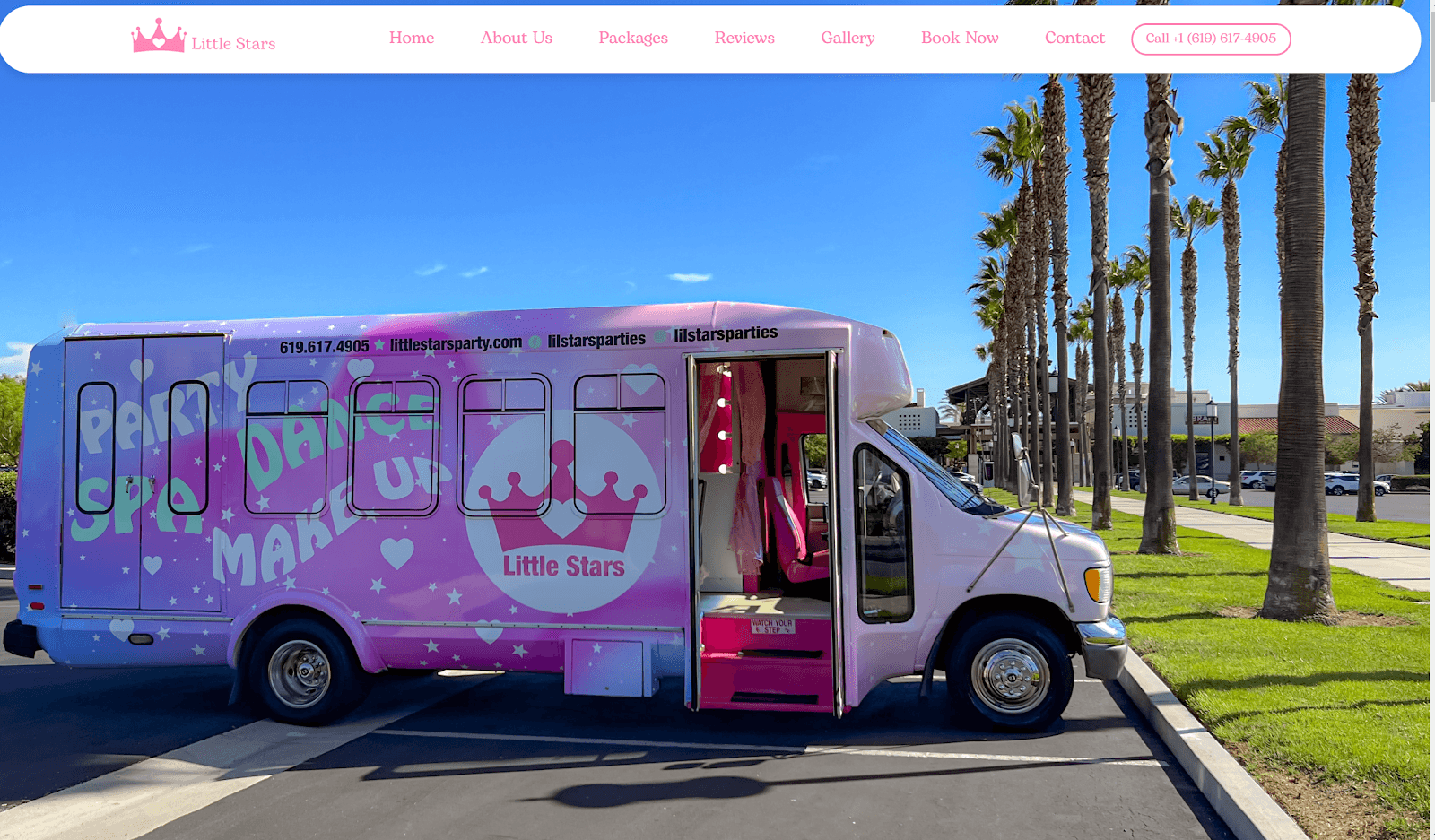 Little Stars Party Bus – The Ultimate Birthday Experience for Girls
