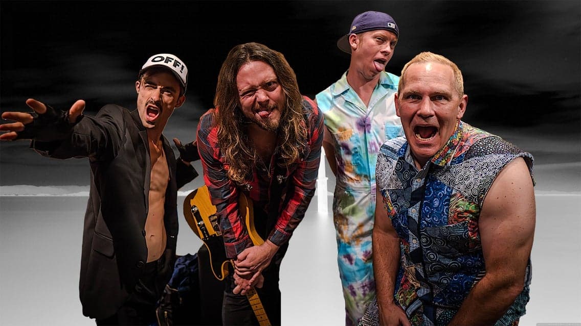 Red Not Chili Peppers w/ Hair Force One