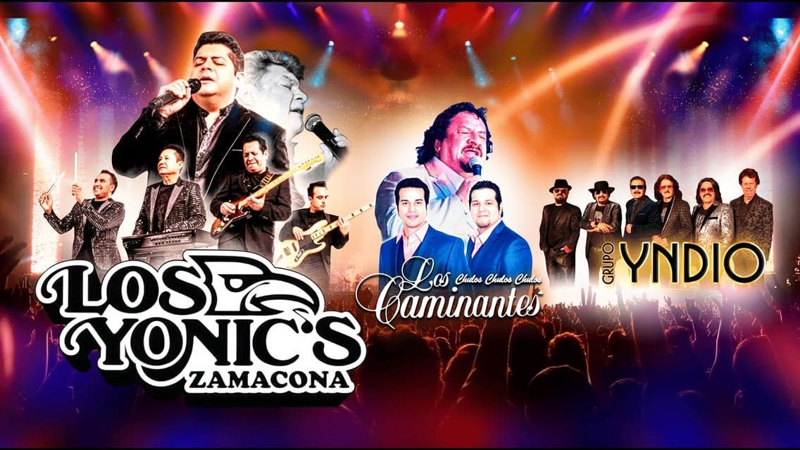 Los Yonics, Los Caminantes y Grupo Yndio